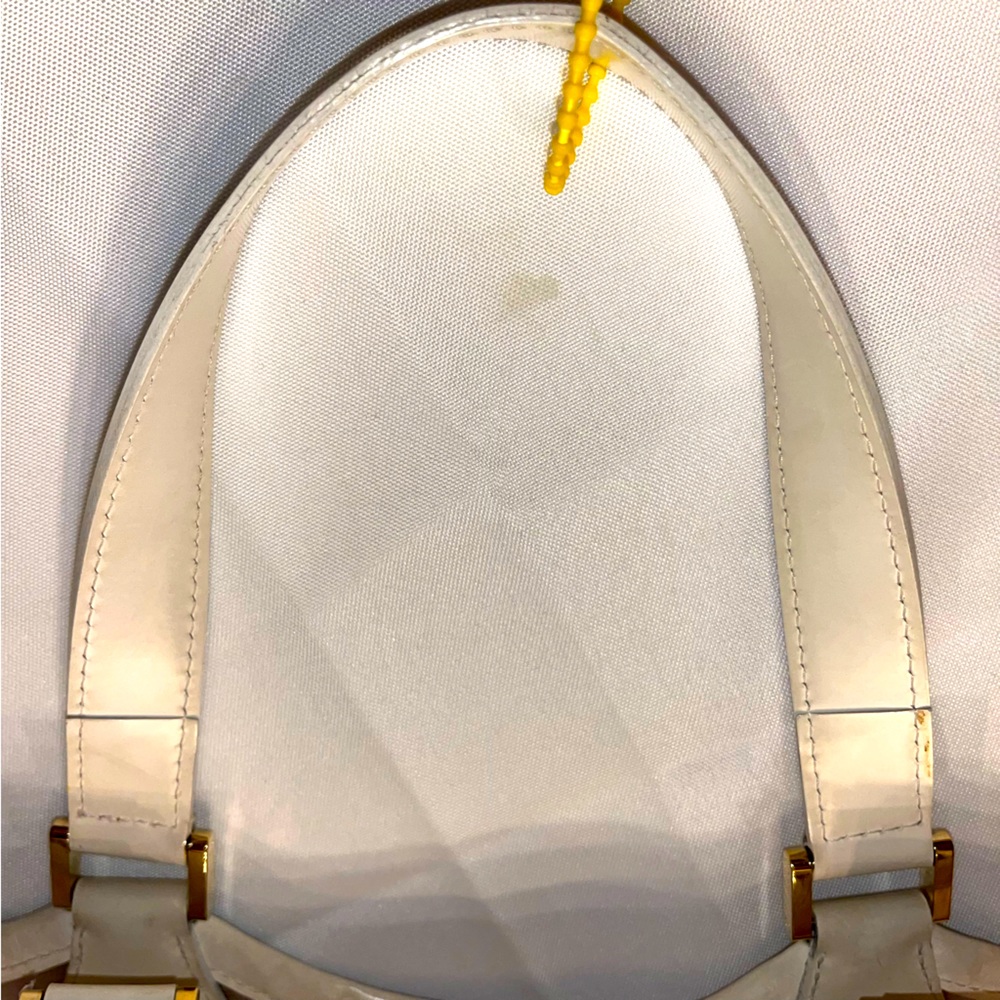 ❌SOLD❌  Louis Vuitton Epi Plage Clear Vinyl PVC & White Leather Tote Large - Picture 10 of 17